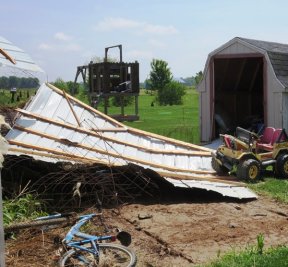 May 21, 2014 Storm damage on West County Road 900 South, Madison, Indiana May 21, 2014 Storm damage on West County Road 900 South, Madison, Indiana